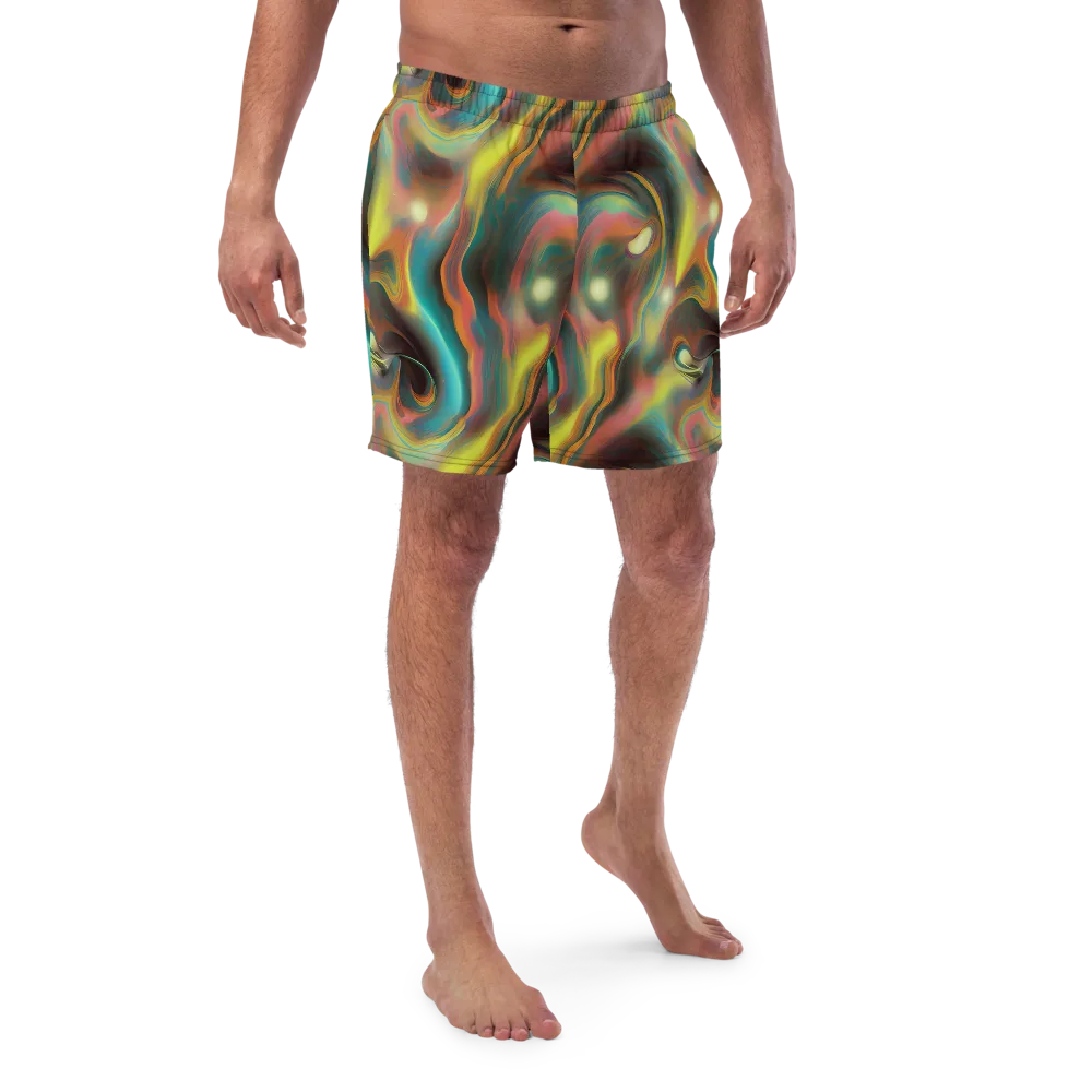 Soulfire Embrace on Swim Trunks — Front