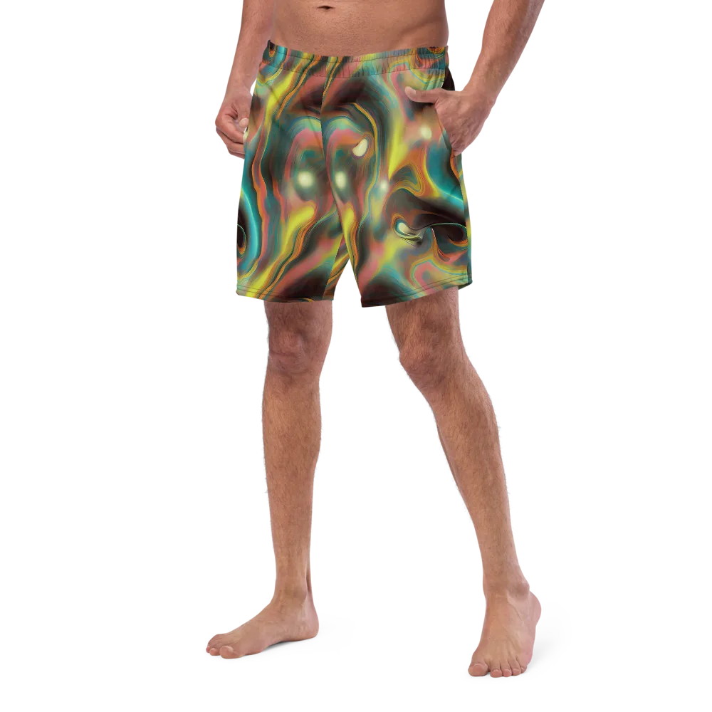 Soulfire Embrace on Swim Trunks — Left Front