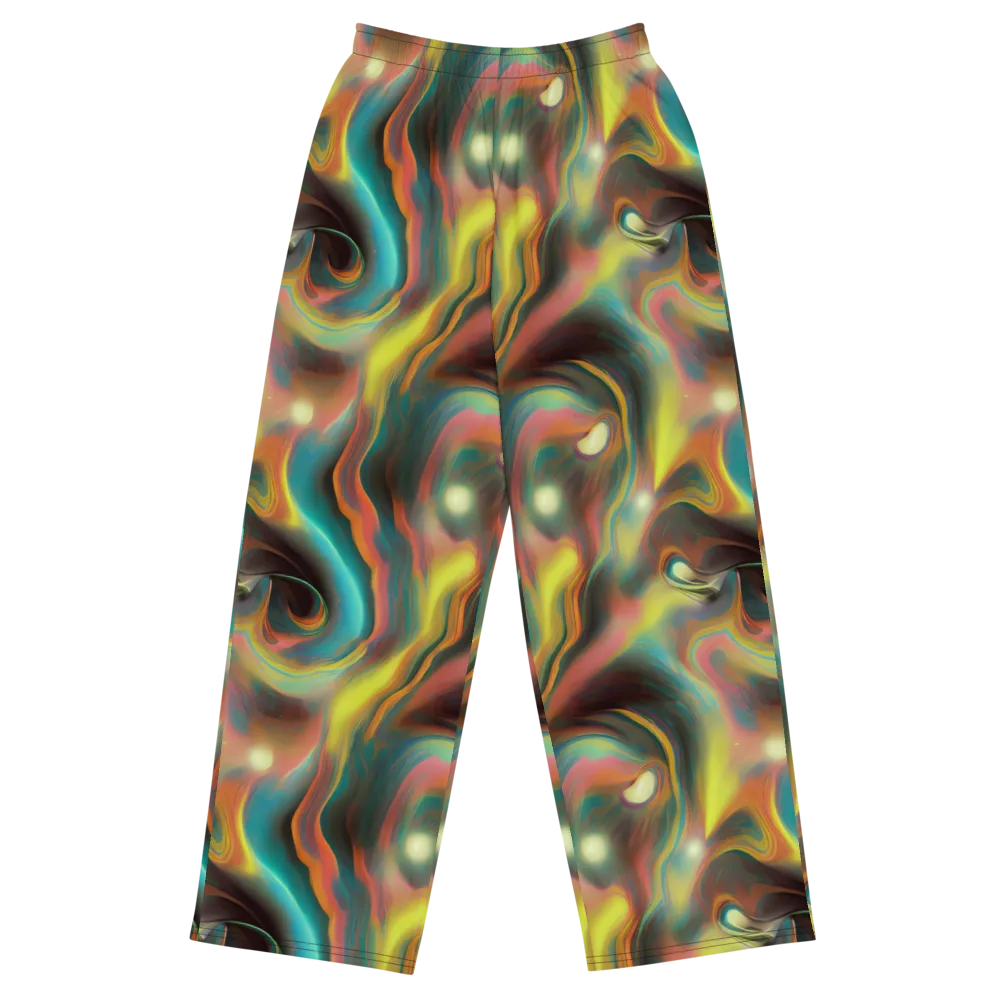 Soulfire Embrace on Wide-Leg Pants — Front
