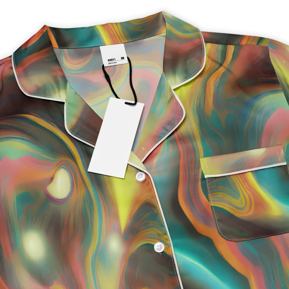 Soulfire Embrace on Women's Short Sleeve Pajama Top — Product details