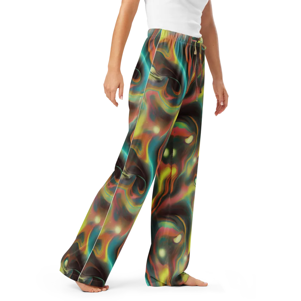 Soulfire Embrace on Women's Pajama Pants — Right Front