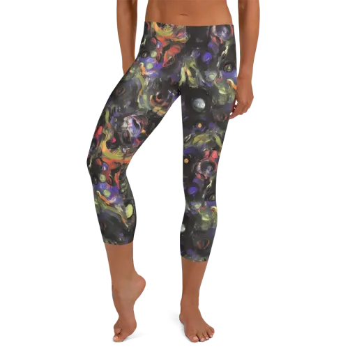 Fires of the Void on a Capri Leggings
