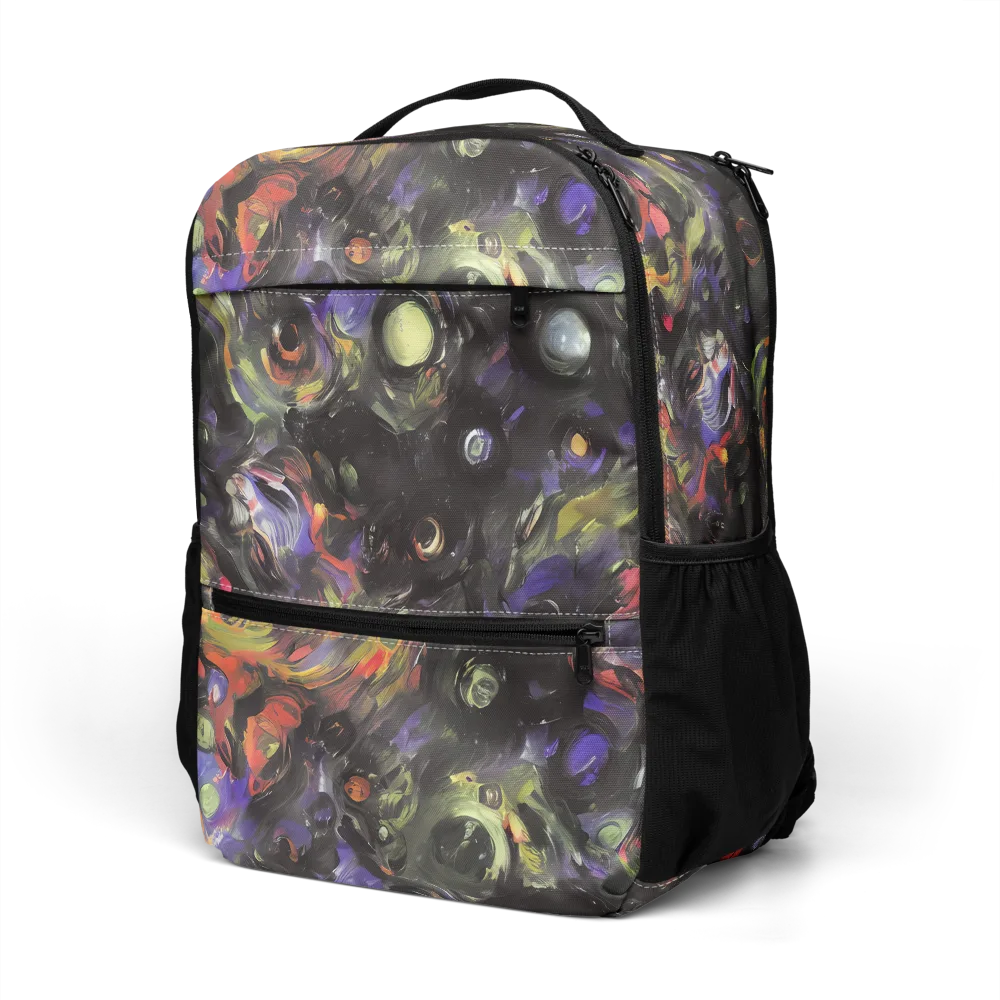 Fires of the Void on Utility Backpack — Left Front