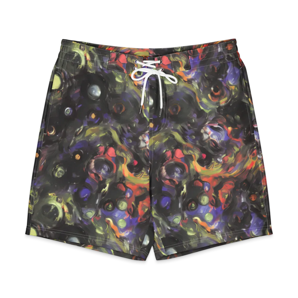 Fires of the Void on Men's Board Shorts — Front