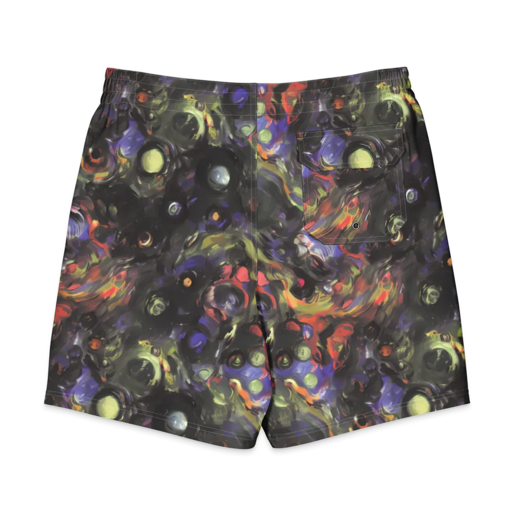 Fires of the Void on Men's Board Shorts — Back