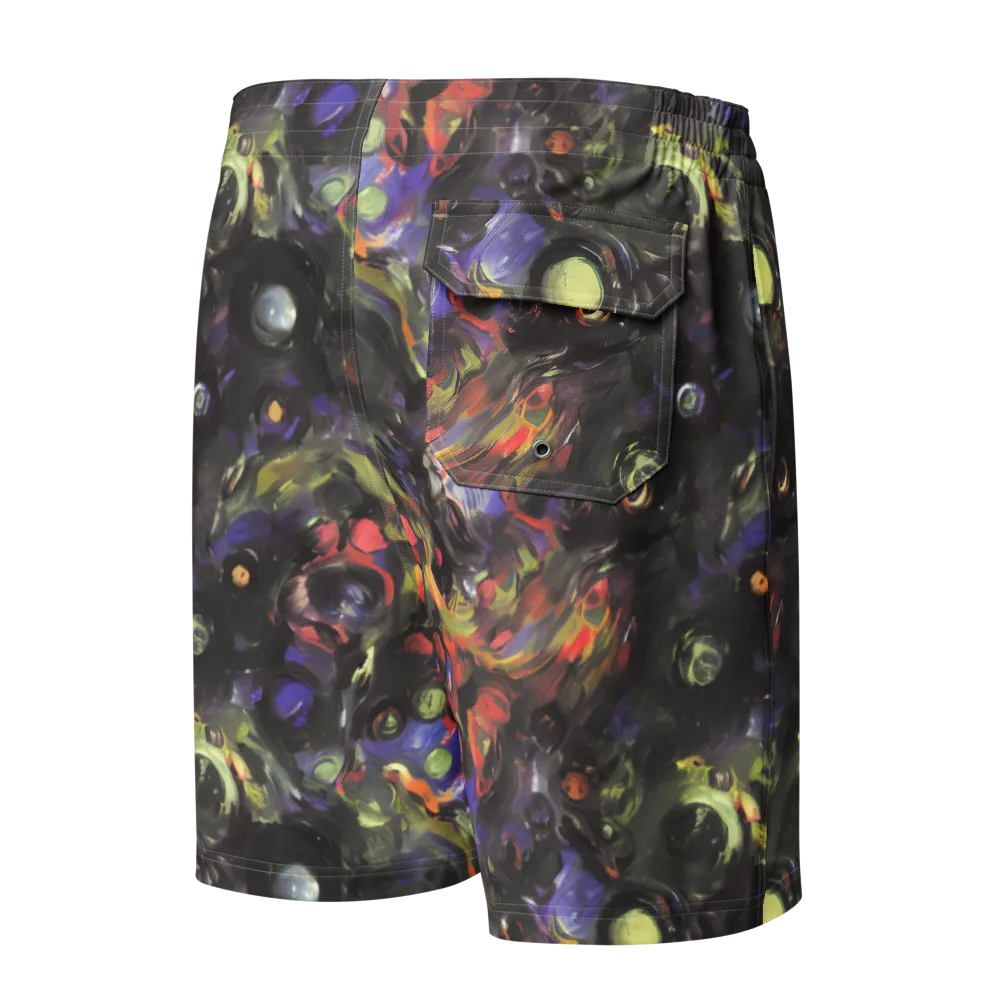 Fires of the Void on Men's Board Shorts — Back