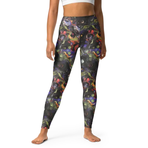 Fires of the Void on a Yoga Leggings