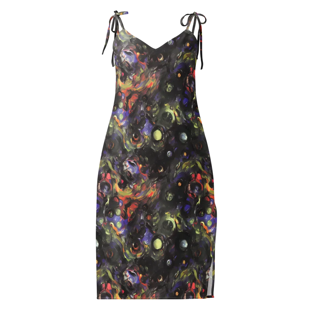 Fires of the Void on Slip Dress — Front