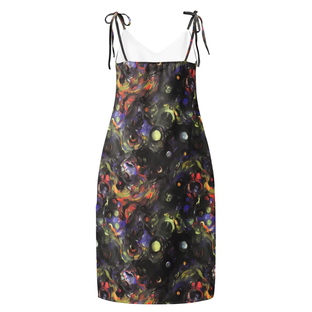 Fires of the Void on Slip Dress — Back