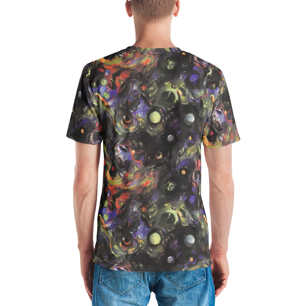 Fires of the Void on Men's Crew Neck T-Shirt — Back