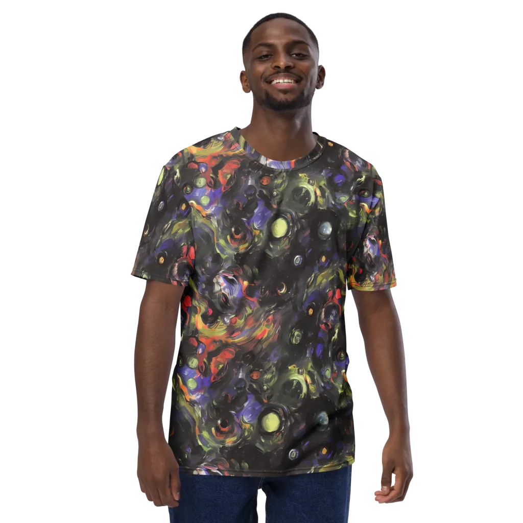 Fires of the Void on Men's Crew Neck T-Shirt — Front