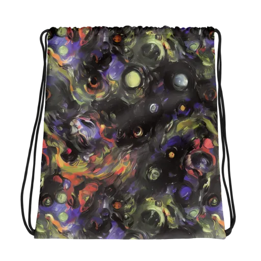 Fires of the Void on a Drawstring Bag