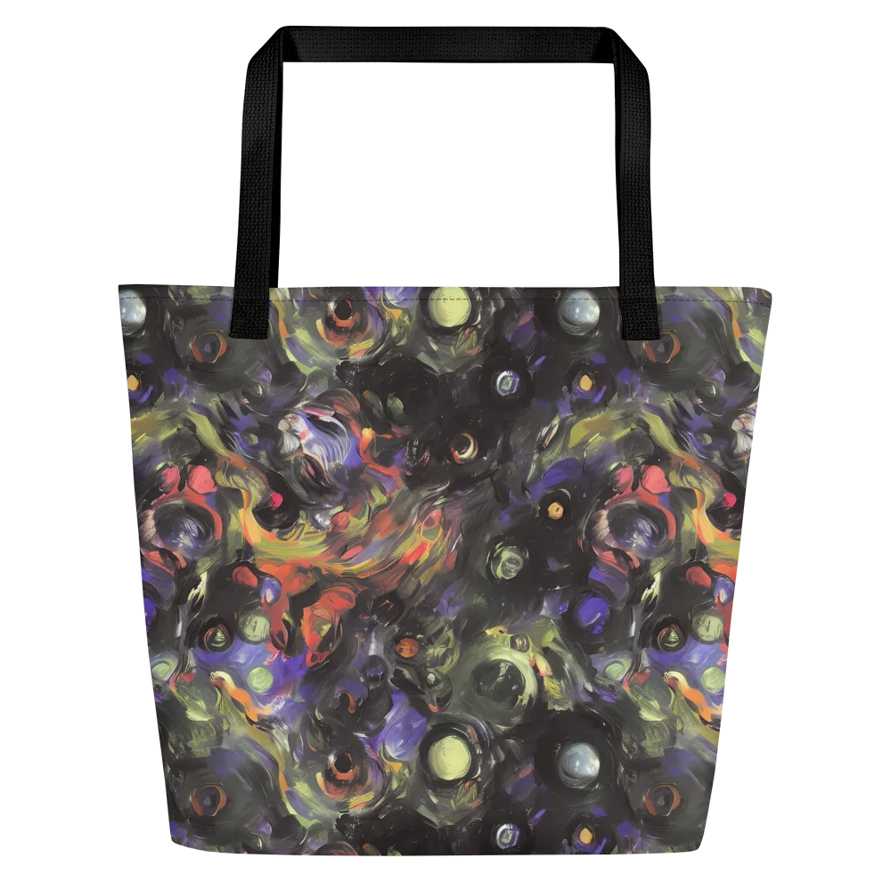 Fires of the Void on Large Tote Bag W/ Pocket — Front
