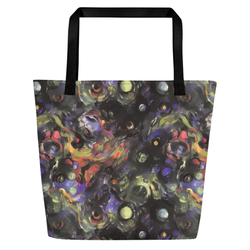 Fires of the Void on a Large Tote Bag W/ Pocket
