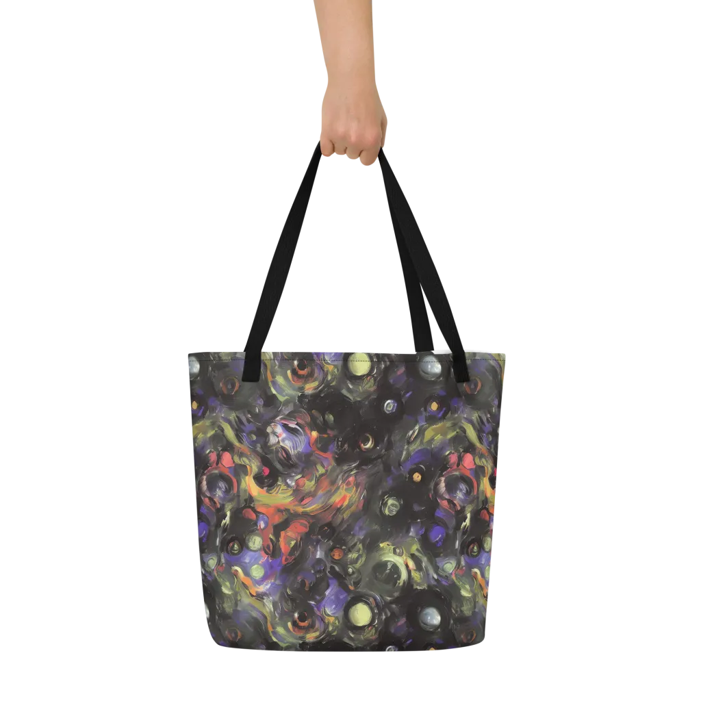 Fires of the Void on Large Tote Bag W/ Pocket — Front