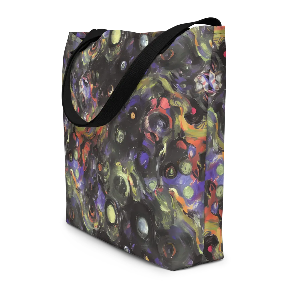 Fires of the Void on Large Tote Bag W/ Pocket — Front