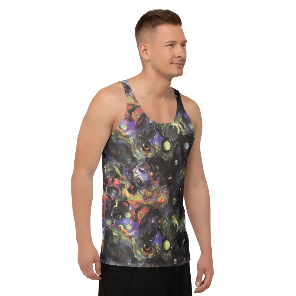 Fires of the Void on Men's Tank Top — Right Front