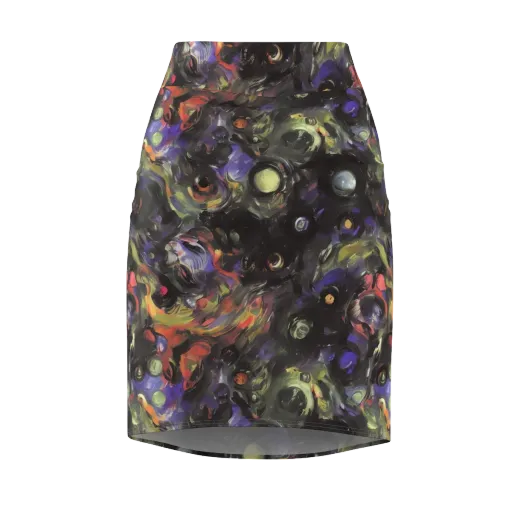 Fires of the Void on a Pencil Skirt