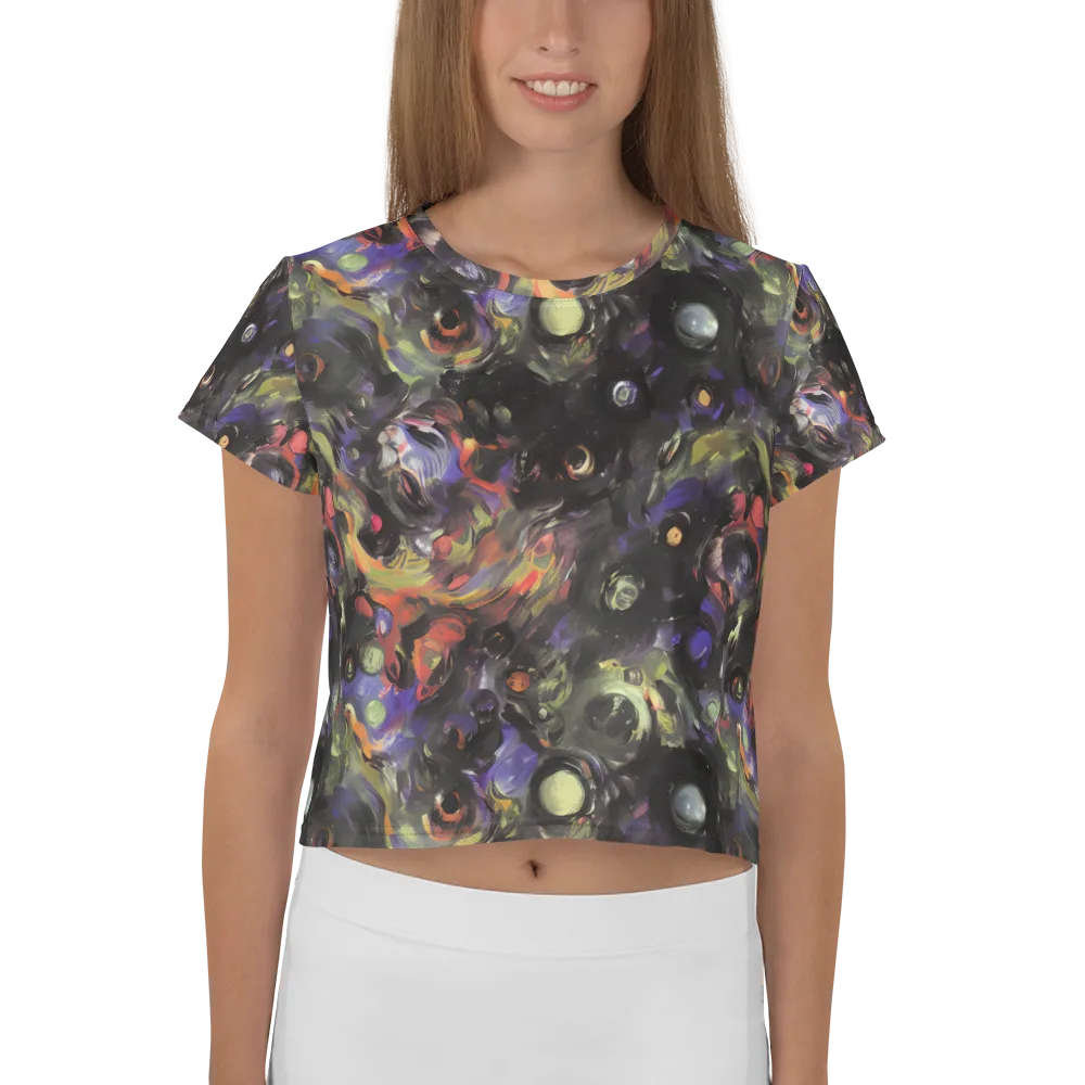 Fires of the Void on Crop Tee — Front