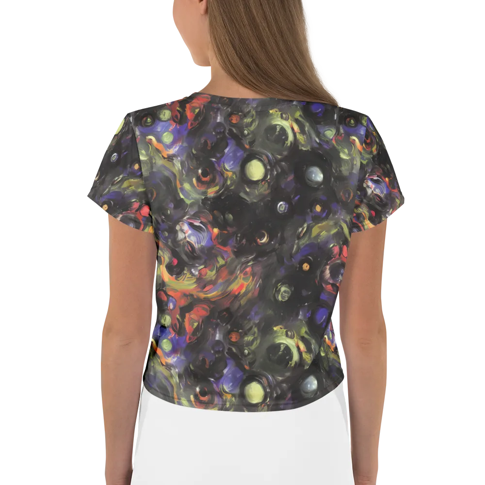 Fires of the Void on Crop Tee — Back