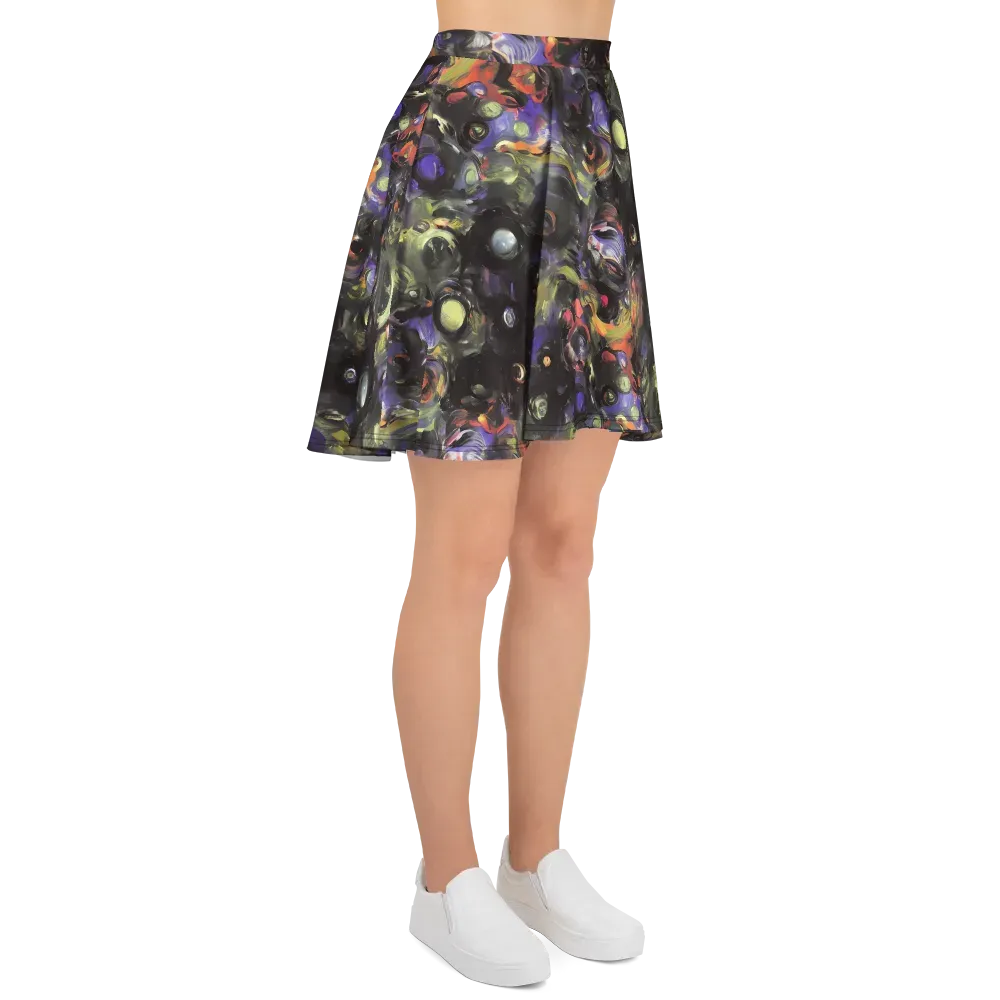 Fires of the Void on Skater Skirt — Right