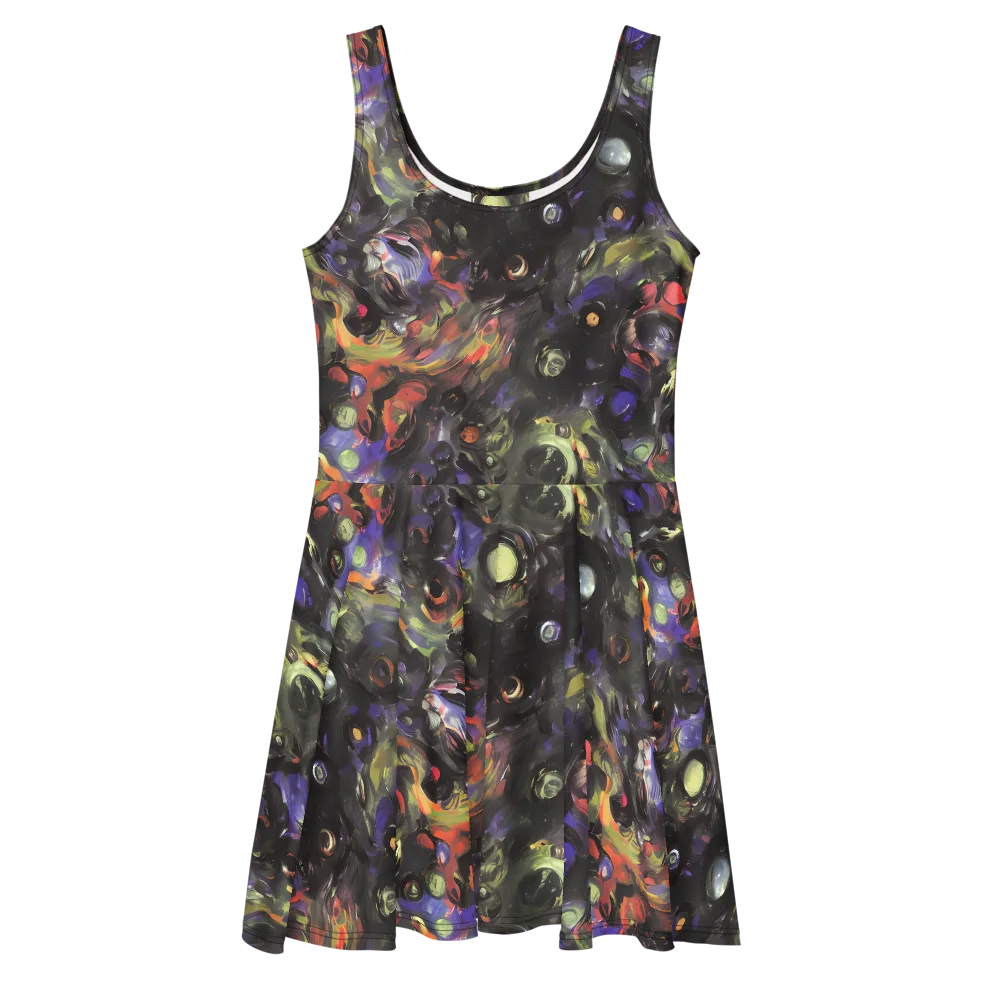 Fires of the Void on Skater Dress — Front