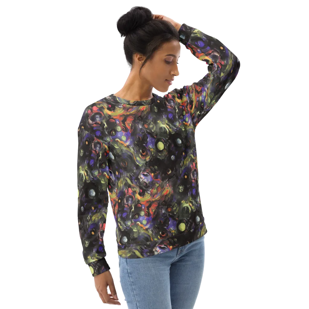 Fires of the Void on Sweatshirt — Right Front