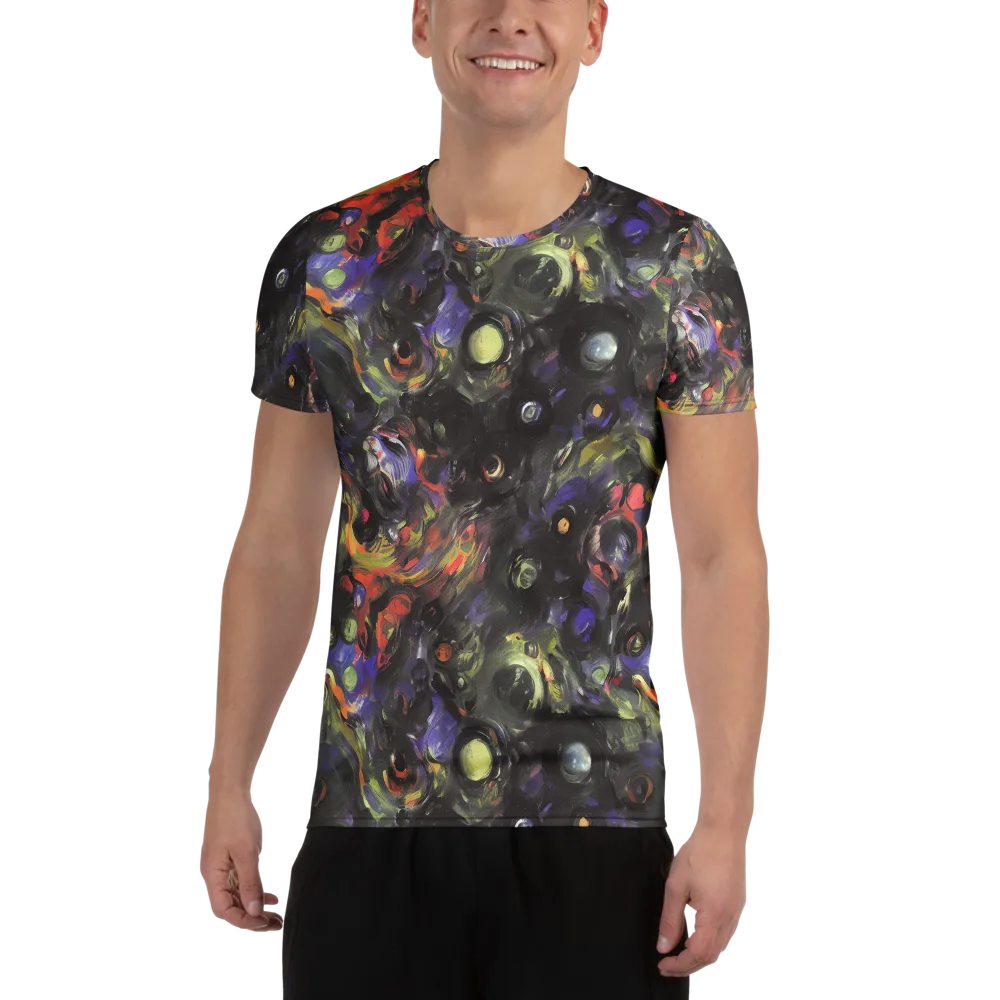 Fires of the Void on Men's Athletic T-Shirt — Front