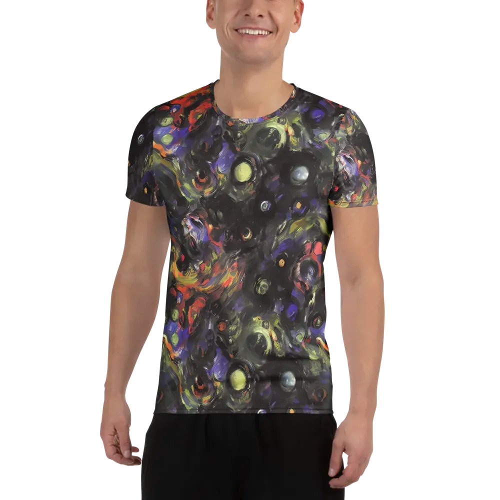Fires of the Void on Men's Athletic T-Shirt — Front