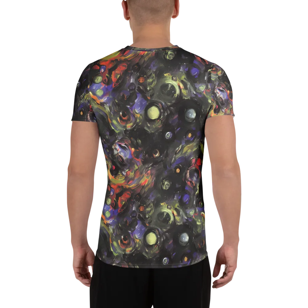 Fires of the Void on Men's Athletic T-Shirt — Back