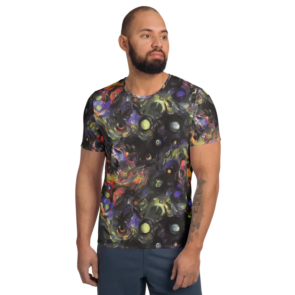 Fires of the Void on Men's Athletic T-Shirt — Front