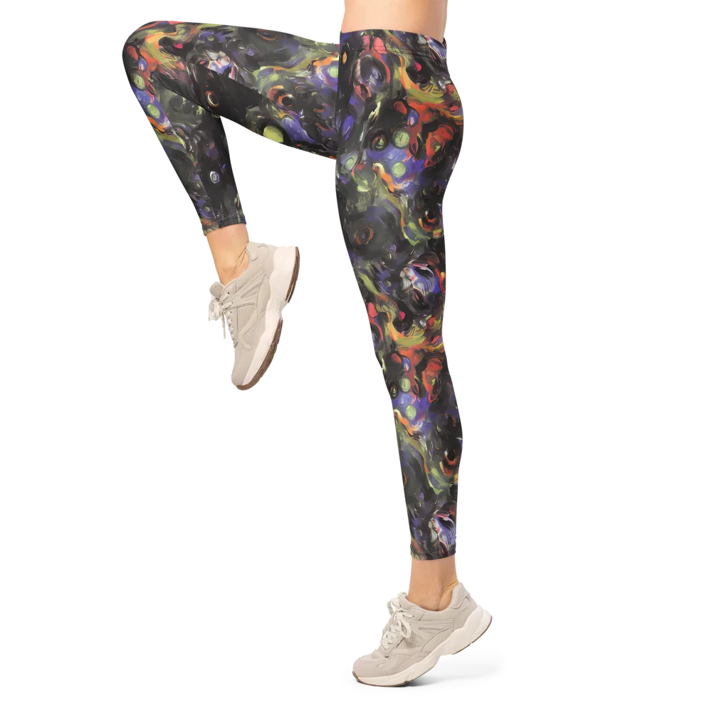 Fires of the Void on Leggings — Left