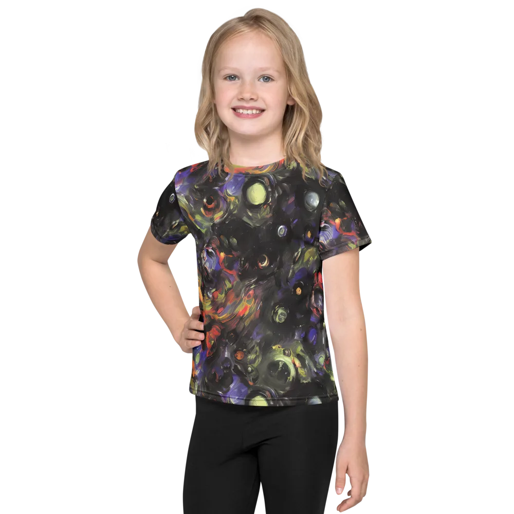 Fires of the Void on Kids Crew Neck T-Shirt — Front
