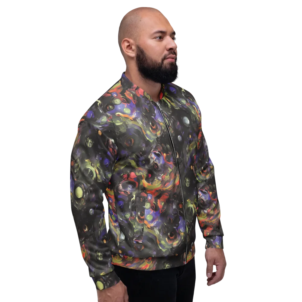 Fires of the Void on Bomber Jacket — Right
