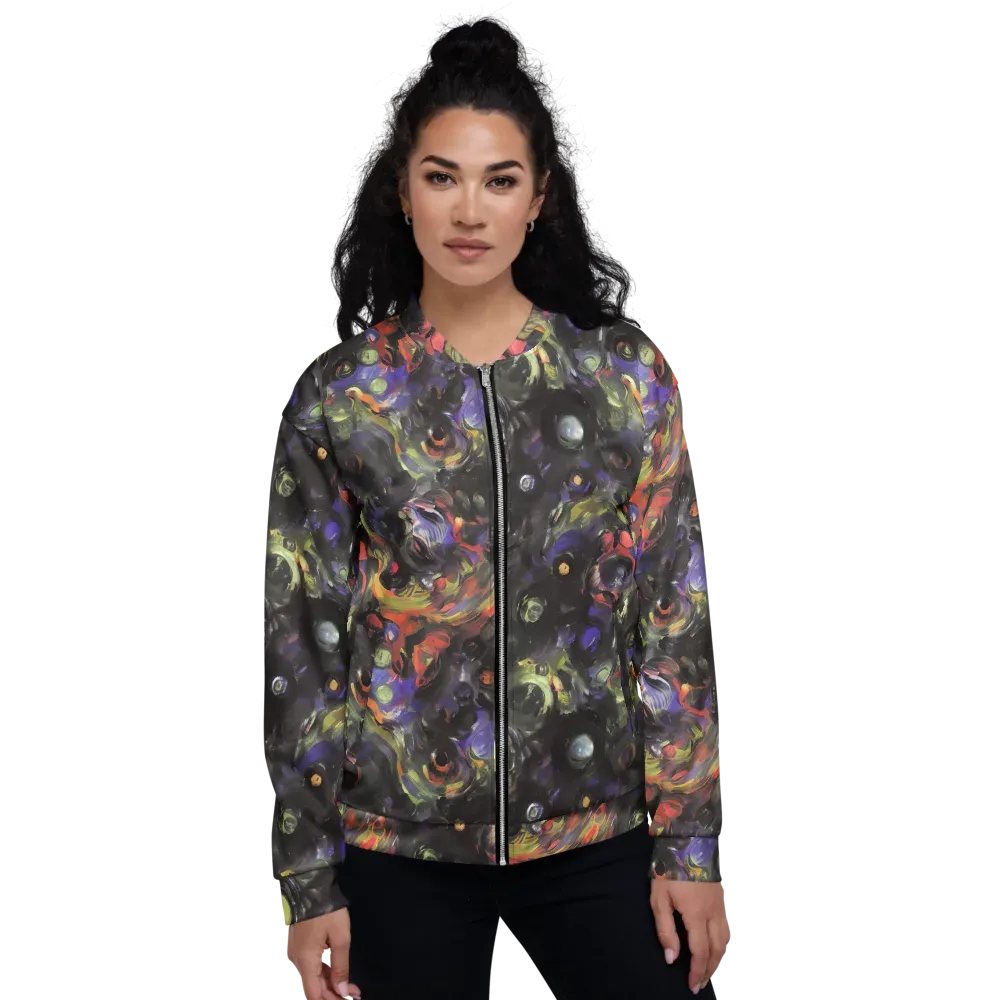 Fires of the Void on Bomber Jacket — Front