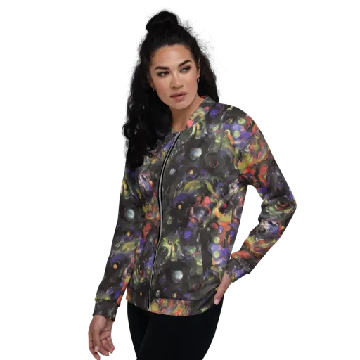 Fires of the Void on a Bomber Jacket