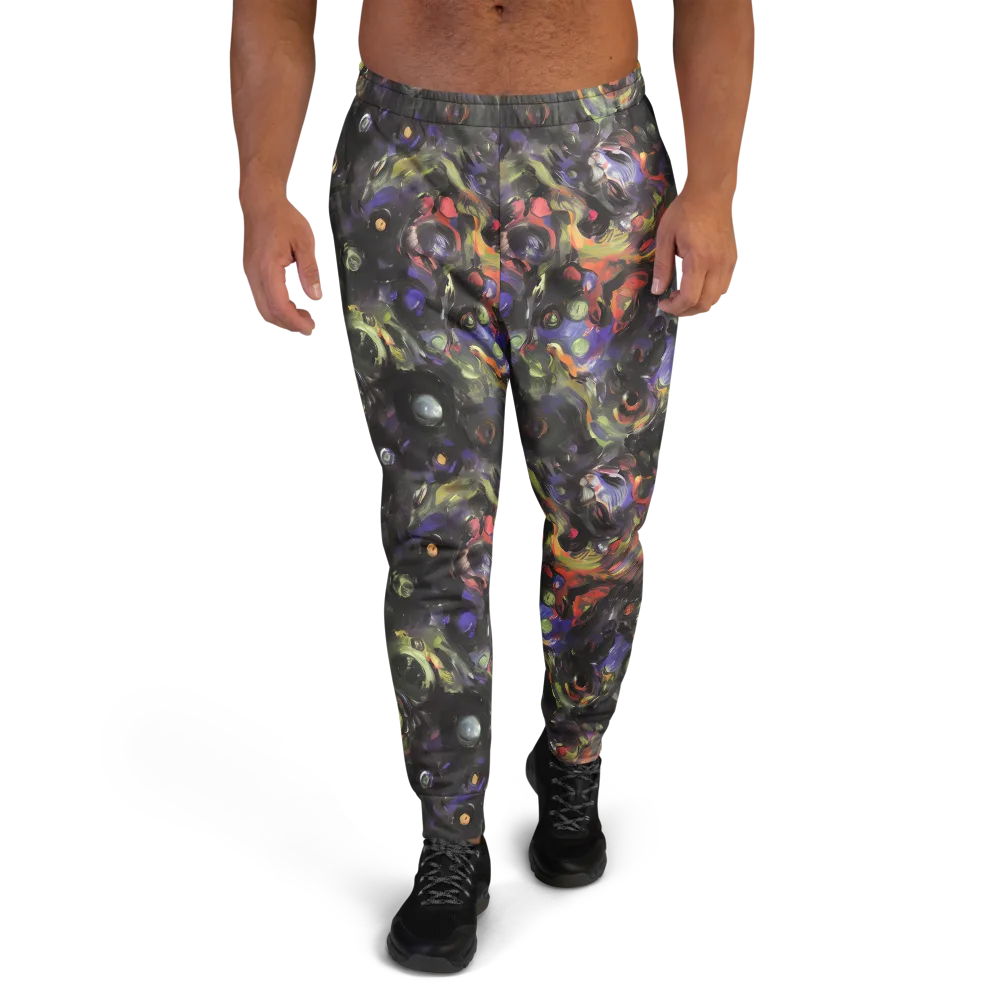 Fires of the Void on Men's Joggers — Front
