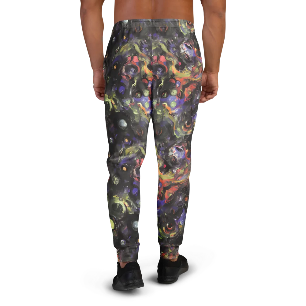 Fires of the Void on Men's Joggers — Back