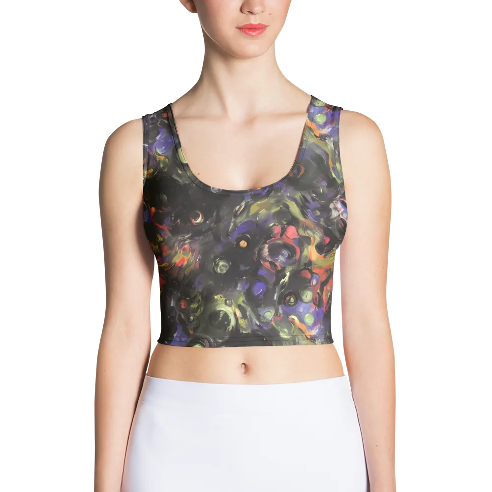 Fires of the Void on Crop Top — Front