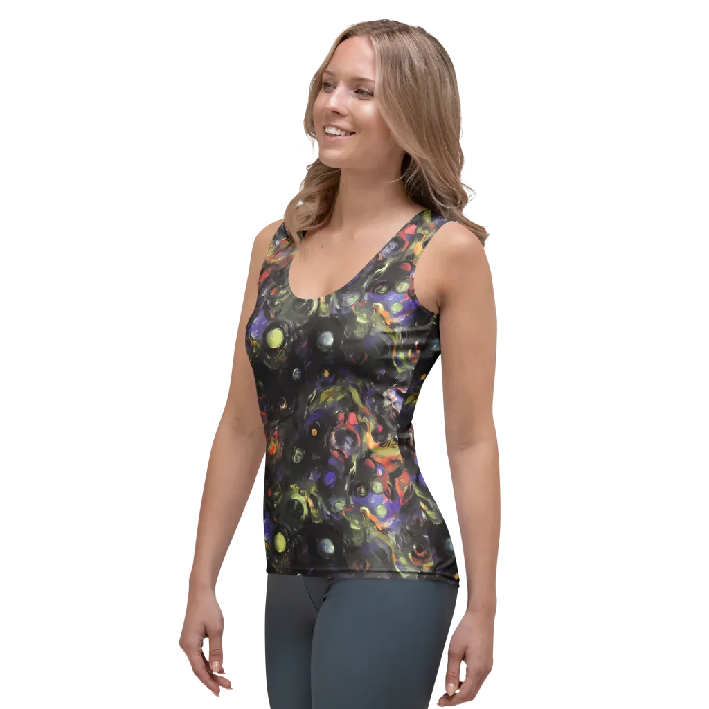 Fires of the Void on Women's Tank Top — Left Front
