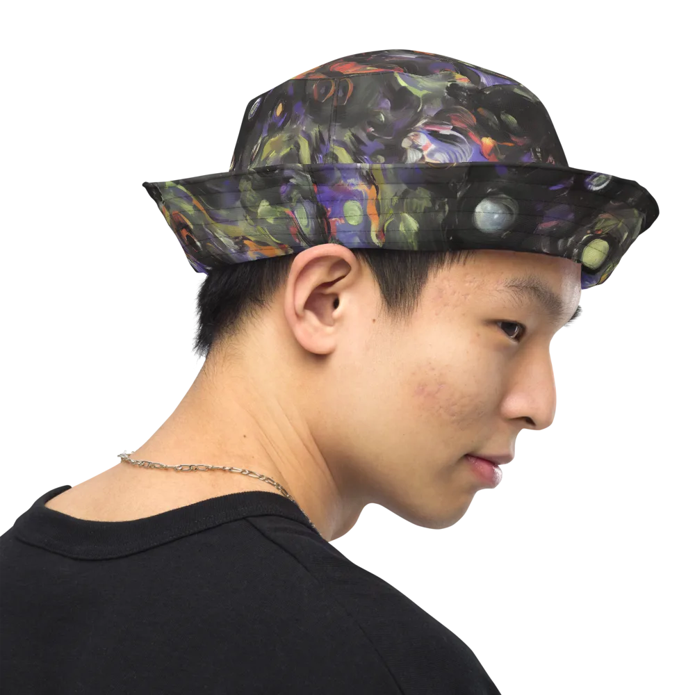 Fires of the Void on Reversible Bucket Hat — Right Outside