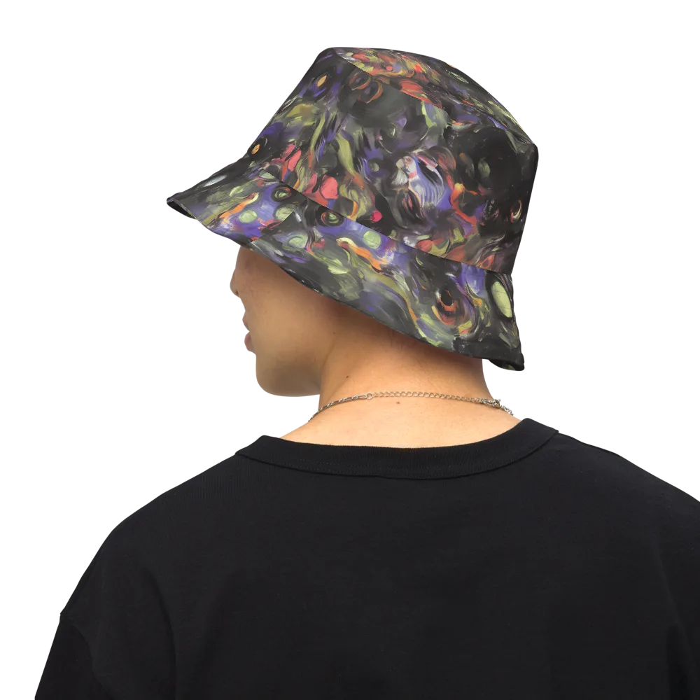 Fires of the Void on Reversible Bucket Hat — Back Inside