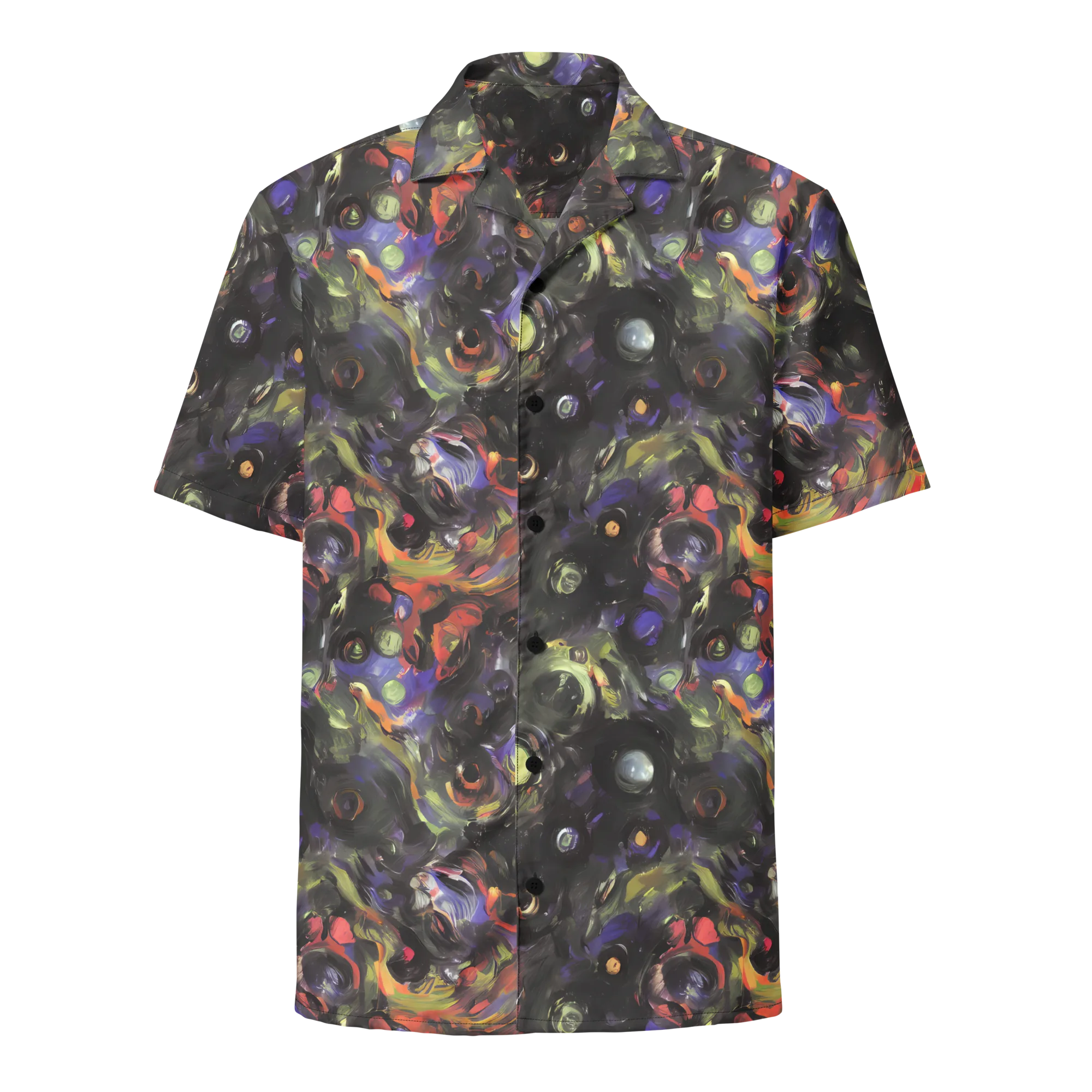 Fires of the Void on Button Shirt — Front