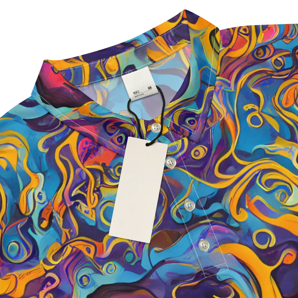 Cecily's Whorl on Men's Slim Fit Polo Shirt — Product details
