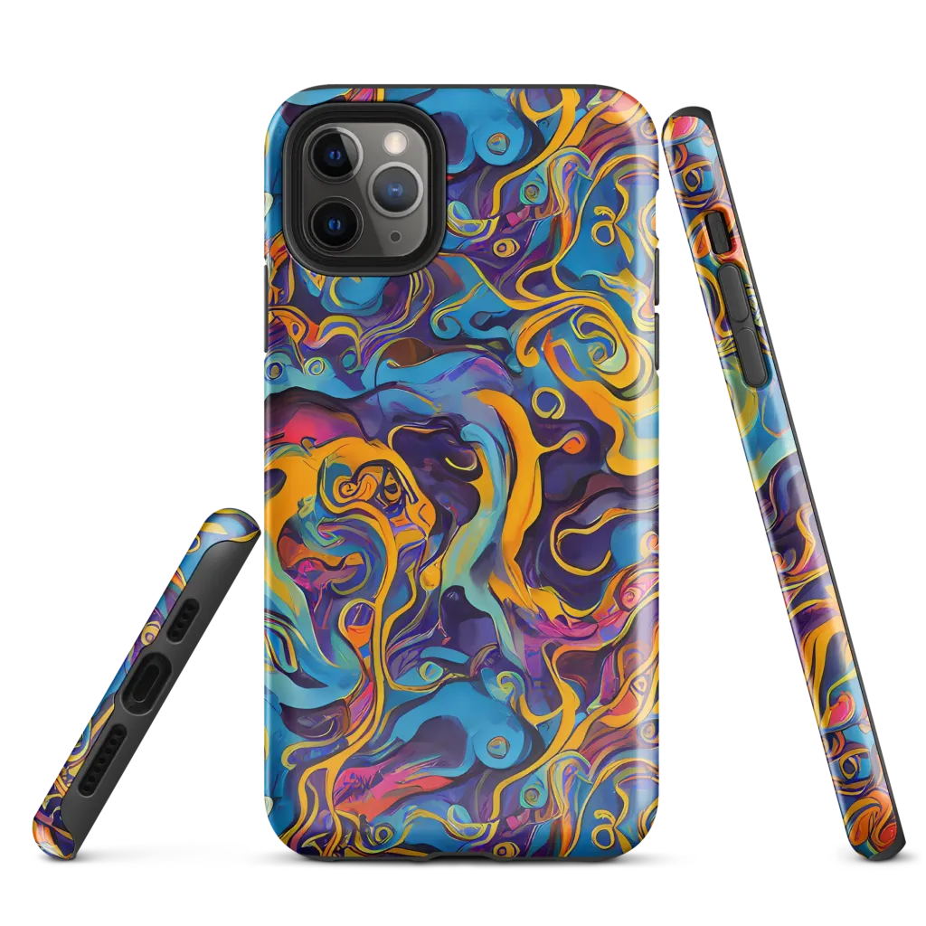 Cecily's Whorl on Tough Case for iPhone® — Front