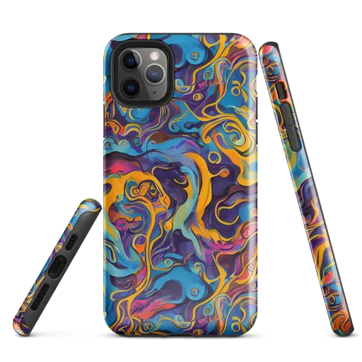 Cecily's Whorl on a Tough Case for iPhone®