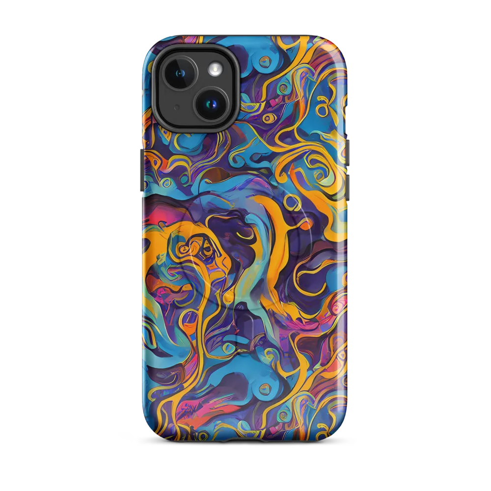 Cecily's Whorl on MagSafe Tough Case for iPhone® — Front