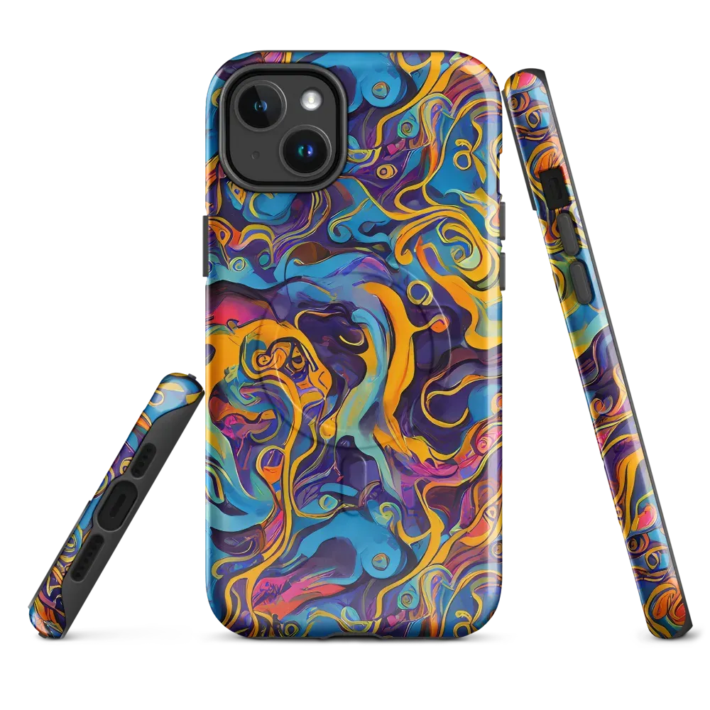 Cecily's Whorl on MagSafe Tough Case for iPhone® — Front