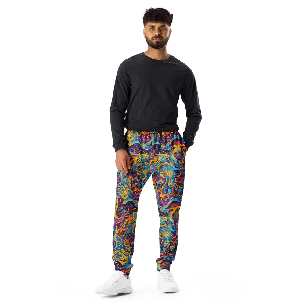 Cecily's Whorl on Men's Joggers — Front