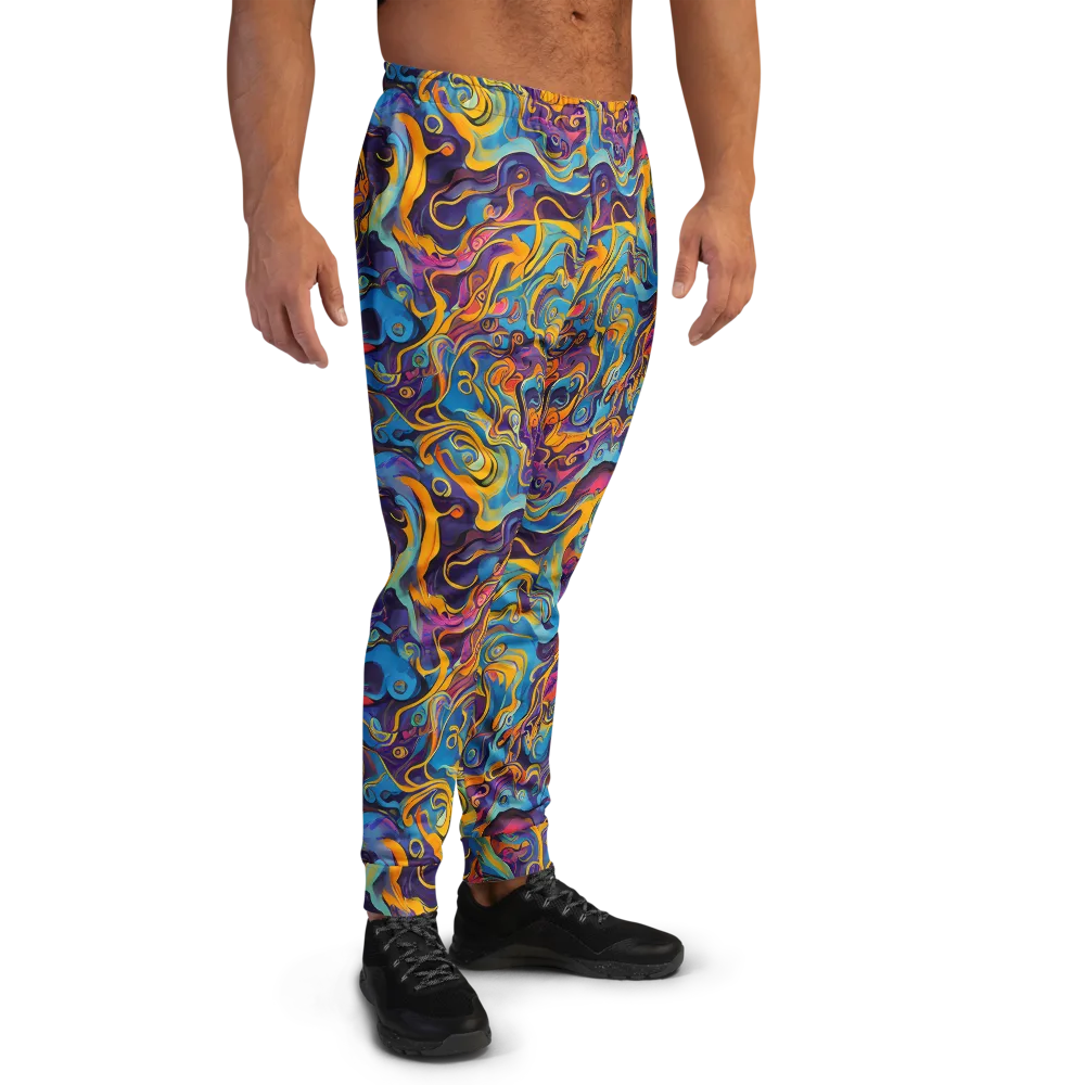 Cecily's Whorl on Men's Joggers — Right